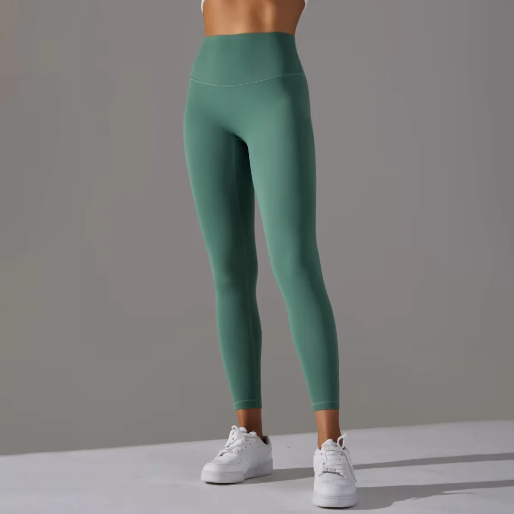 Seamless High-Waist Yoga Leggings for Workouts and Daily Activewear
