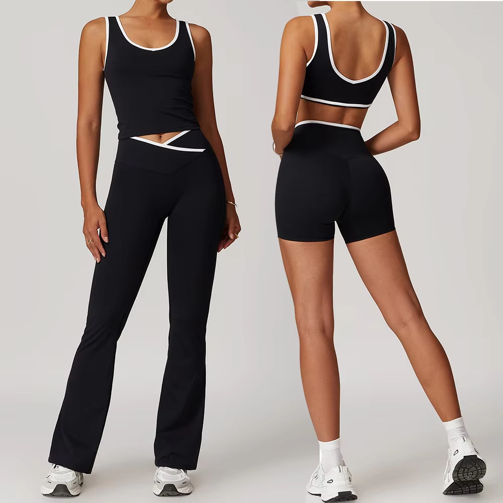 Second-Skin Bra & Legging Set for Running, Yoga, and Gym Training