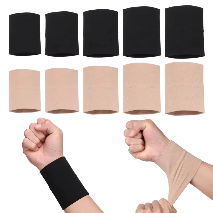 Elastic Compression Wrist Support Sleeve for Training, Tennis, and Daily Wrist Support