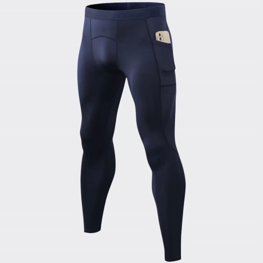 Breathable Compression Training Leggings for Running and Gym Workouts
