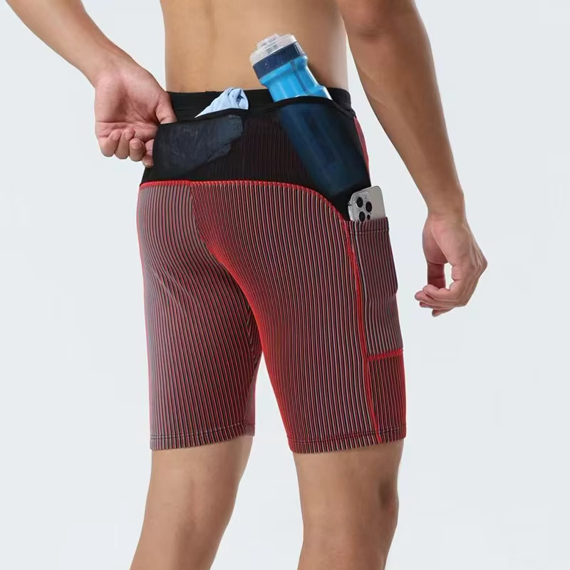 Men’s Quick-Dry Running Shorts with Utility Pockets for Training