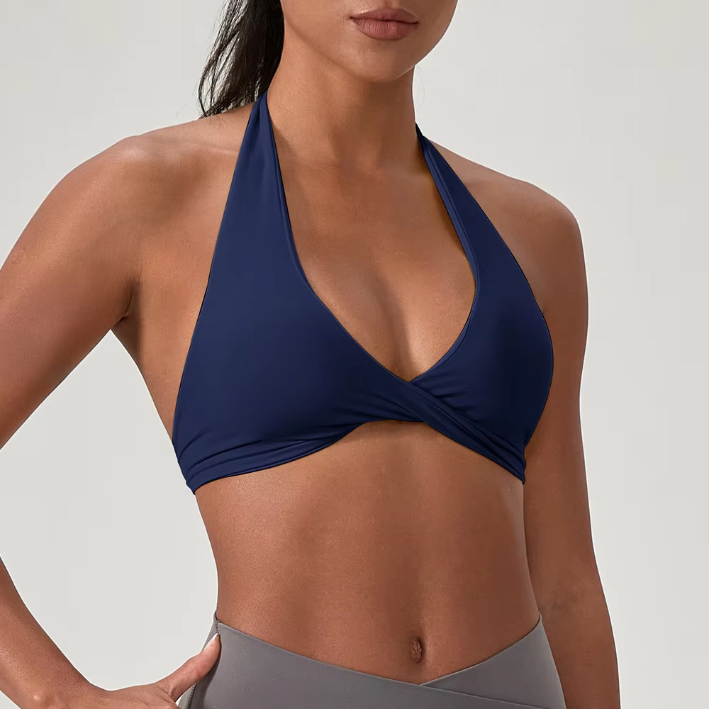 High-Elastic Impact Support Sports Bra for Fitness Training